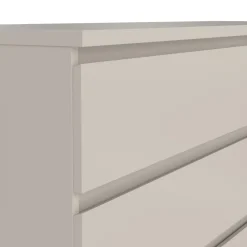 Opbergkasten< Ladekast Luna Taupe - 154x71x50 cm