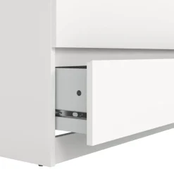 Opbergkasten< Ladekast Luna Wit - 77x112x50 cm