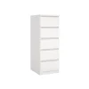 Opbergkasten< Ladekast Luna Wit - 41x112x50 cm