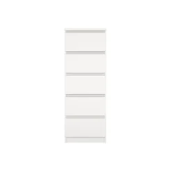 Opbergkasten< Ladekast Luna Wit - 41x112x50 cm