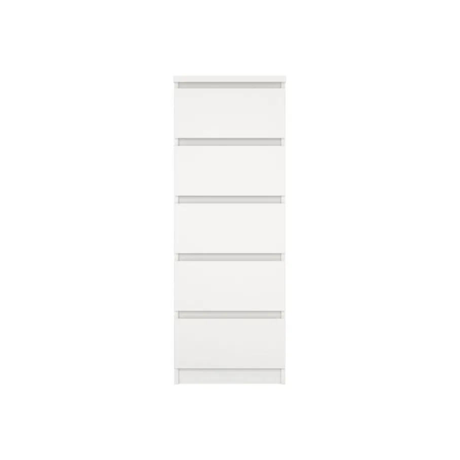 Opbergkasten< Ladekast Luna Wit - 41x112x50 cm