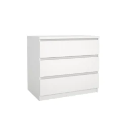 Opbergkasten< Ladekast Luna Wit - 77x71x50 cm
