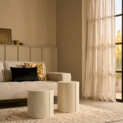 Bijzettafels<Light - Living Light & Living Bijzettafel Chulilla Crème - Ø 33 cm