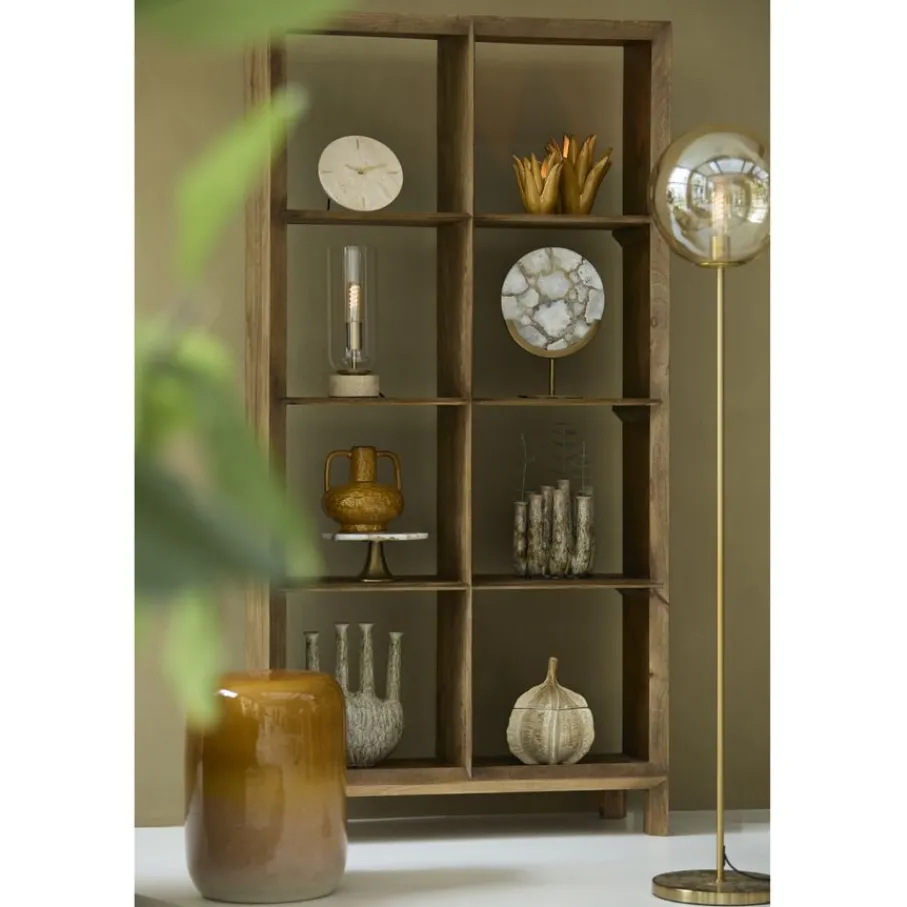 Bijzettafels<Light - Living Light & Living Bijzettafel Franca Oker - Ø 34 cm