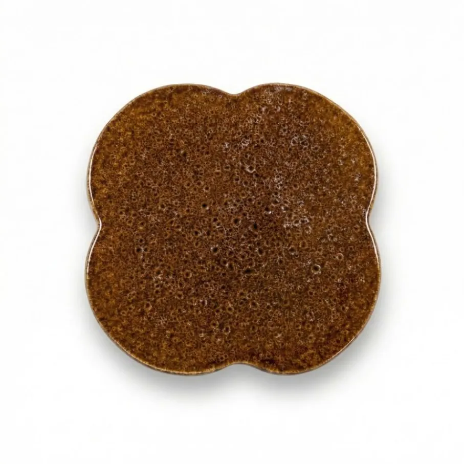 Bijzettafels<Light - Living Light & Living Bijzettafel Junto Bruin - 35x35 cm