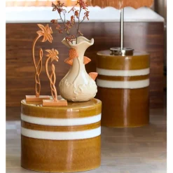 Bijzettafels<Light - Living Light & Living Bijzettafel Mooca Cognac - Ø 42 cm