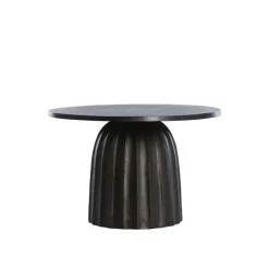 Bijzettafels<Light - Living Light & Living Bijzettafel Veglia Donkerbruin - Ø 60 cm