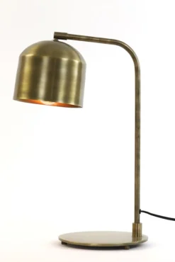 Bureaulampen|Tafellampen<Light - Living Light & Living Bureaulamp Aleso Brons - E27 - 48 cm hoog