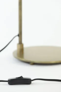 Bureaulampen|Tafellampen<Light - Living Light & Living Bureaulamp Aleso Brons - E27 - 48 cm hoog