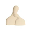 Decoratie Beelden<Light - Living Light & Living Deco Beeld Soline Crème - 24 cm hoog