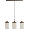 Hanglampen<Light - Living Light & Living Hanglamp Dania Bruin - 3 x E27 - 90 cm breed