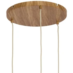Hanglampen<Light - Living Light & Living Hanglamp Danialo Naturel - 3 x E27 - Ø 35 cm