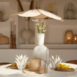 Hanglampen<Light - Living Light & Living Hanglamp Fyano Zand - E27 - 79x79 cm