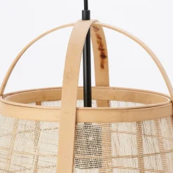 Hanglampen<Light - Living Light & Living Hanglamp Jacinto Naturel - E27 - Ø 42 cm