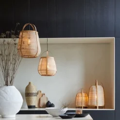 Hanglampen<Light - Living Light & Living Hanglamp Jacinto Naturel - E27 - Ø 38 cm