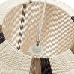 Hanglampen<Light - Living Light & Living Hanglamp Kozana Bruin - E27 - Ø 48 cm