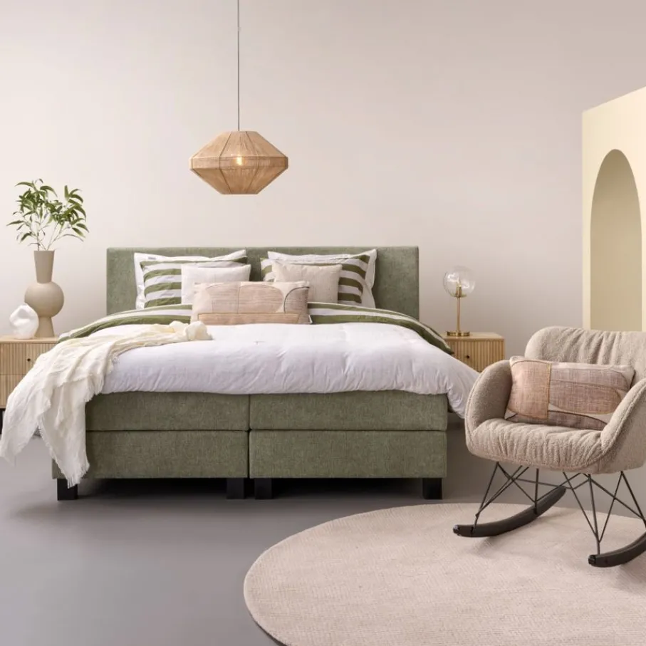 Hanglampen<Light - Living Light & Living Hanglamp Mallow Naturel - E27 - Ø 50 cm