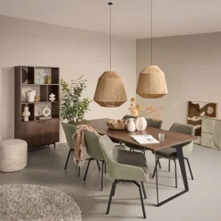 Hanglampen<Light - Living Light & Living Hanglamp Malva Naturel - E27 - Ø 50 cm
