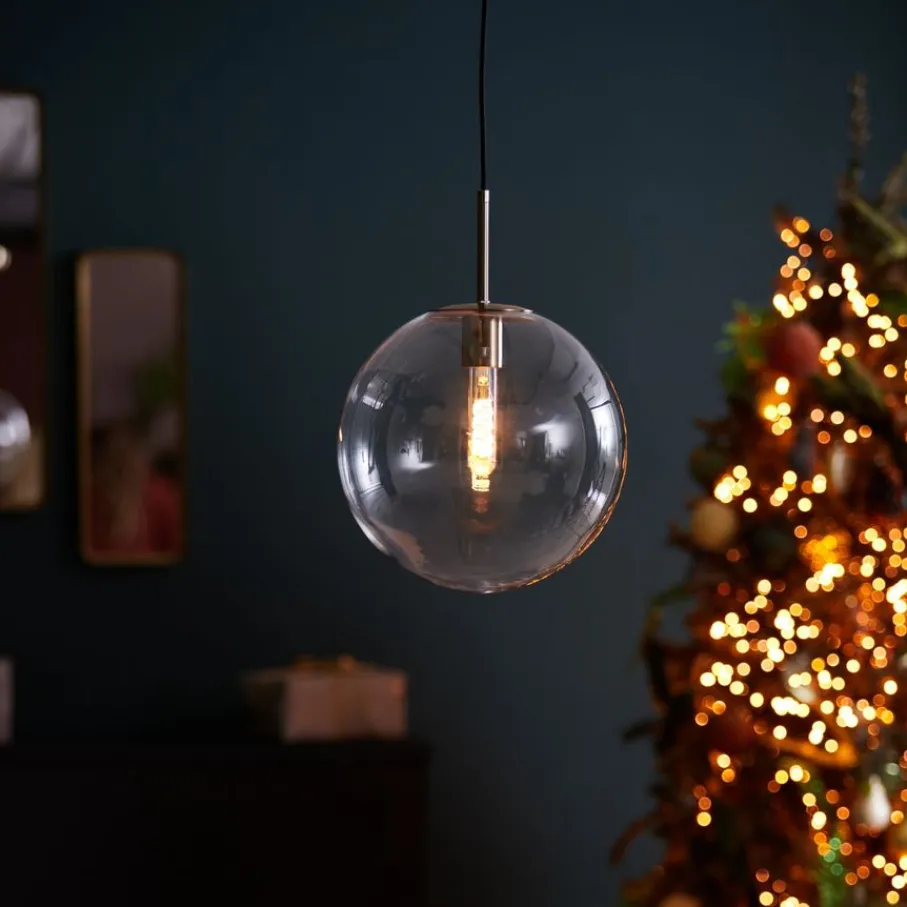 Hanglampen<Light - Living Light & Living Hanglamp Medina Transparant - E27 - Ø 40 cm