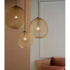 Hanglampen<Light - Living Light & Living Hanglamp Moroc Goud E27 - Ø 50 cm