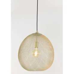 Hanglampen<Light - Living Light & Living Hanglamp Moroc Goud - E27 - Ø 40 cm