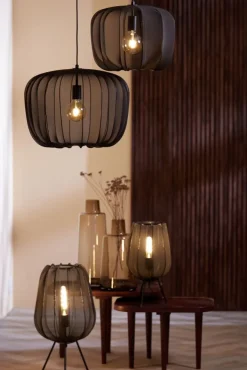 Hanglampen<Light - Living Light & Living Hanglamp Plumeria Zwart - E27 - Ø 40 cm