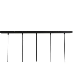 Hanglampen<Light - Living Light & Living Hanglamp Rakel Brons - 5 x E27 - 104 cm breed