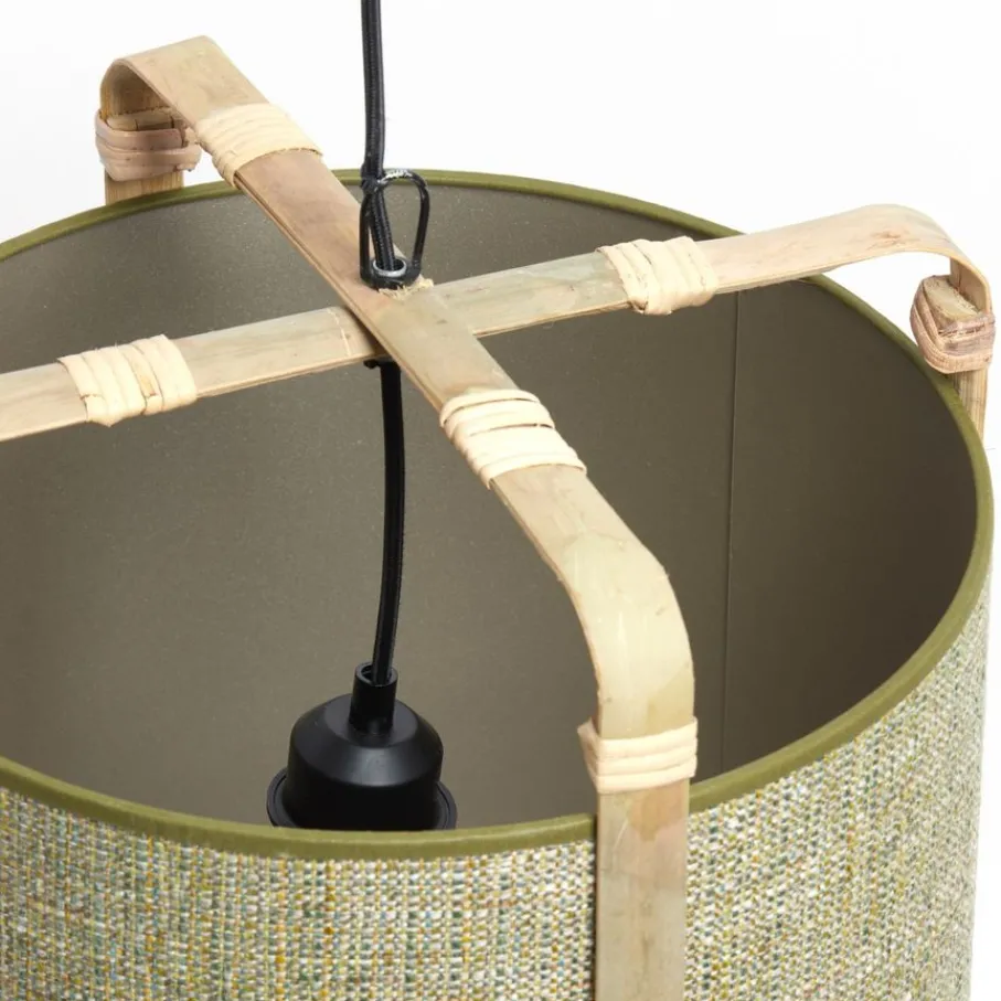 Hanglampen<Light - Living Light & Living Hanglamp Sendai Groen - E27 - Ø 27 cm