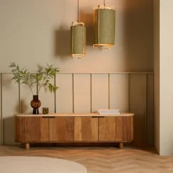 Hanglampen<Light - Living Light & Living Hanglamp Sendai Groen - E27 - Ø 37 cm