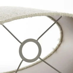 Lampenkappen & -Voeten<Light - Living Light & Living Lampenkap Bolero Wit - 38x28x18 cm