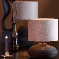 Lampenkappen & -Voeten<Light - Living Light & Living Lampenkap Brandy Beige - 30x21x30 cm