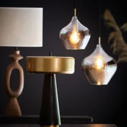 Lampenkappen & -Voeten<Light - Living Light & Living Lampenkap Breska Beige - 38x28x18 cm