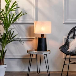 Lampenkappen & -Voeten<Light - Living Light & Living Lampenkap Breska Beige - 40x30x40 cm