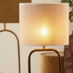 Lampenkappen & -Voeten<Light - Living Light & Living Lampenkap Breska Beige - 20x15x20 cm