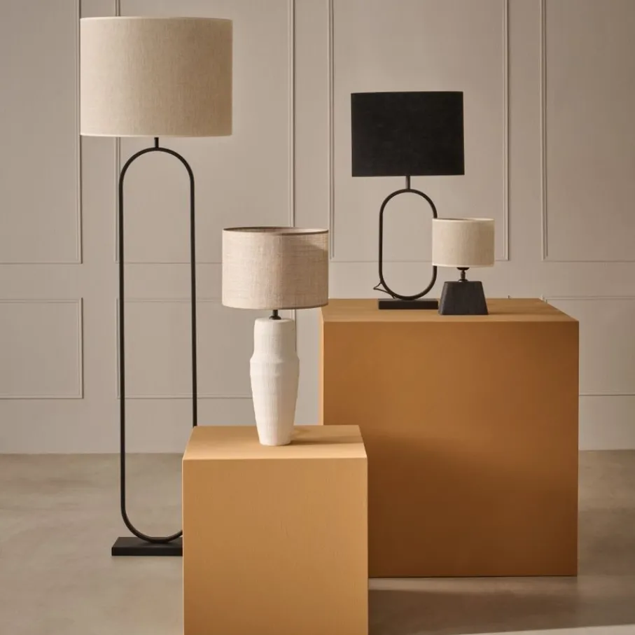 Lampenkappen & -Voeten<Light - Living Light & Living Lampenkap Breska Beige - 20x15x20 cm