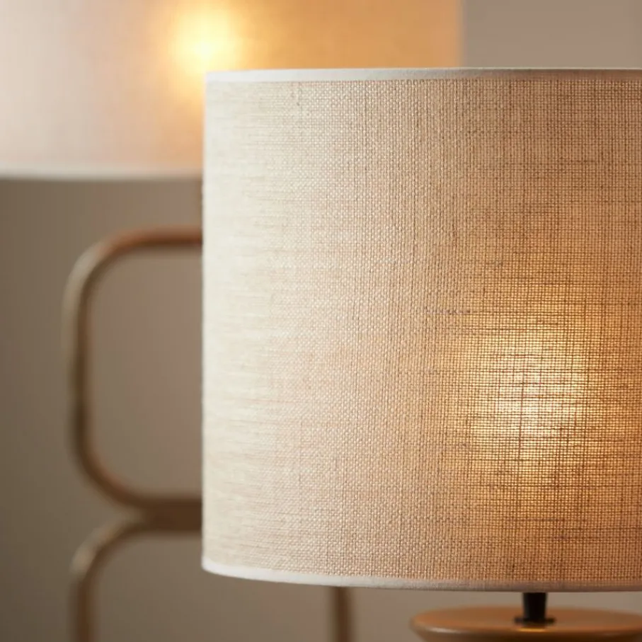 Lampenkappen & -Voeten<Light - Living Light & Living Lampenkap Breska Beige - 30x21x30 cm