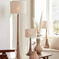 Lampenkappen & -Voeten<Light - Living Light & Living Lampenkap Breska Beige - 30x21x30 cm