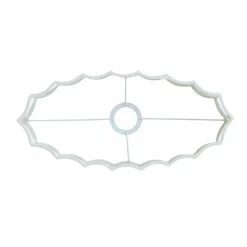 Lampenkappen & -Voeten<Light - Living Light & Living Lampenkap Disli Crème - 38x19x18 cm