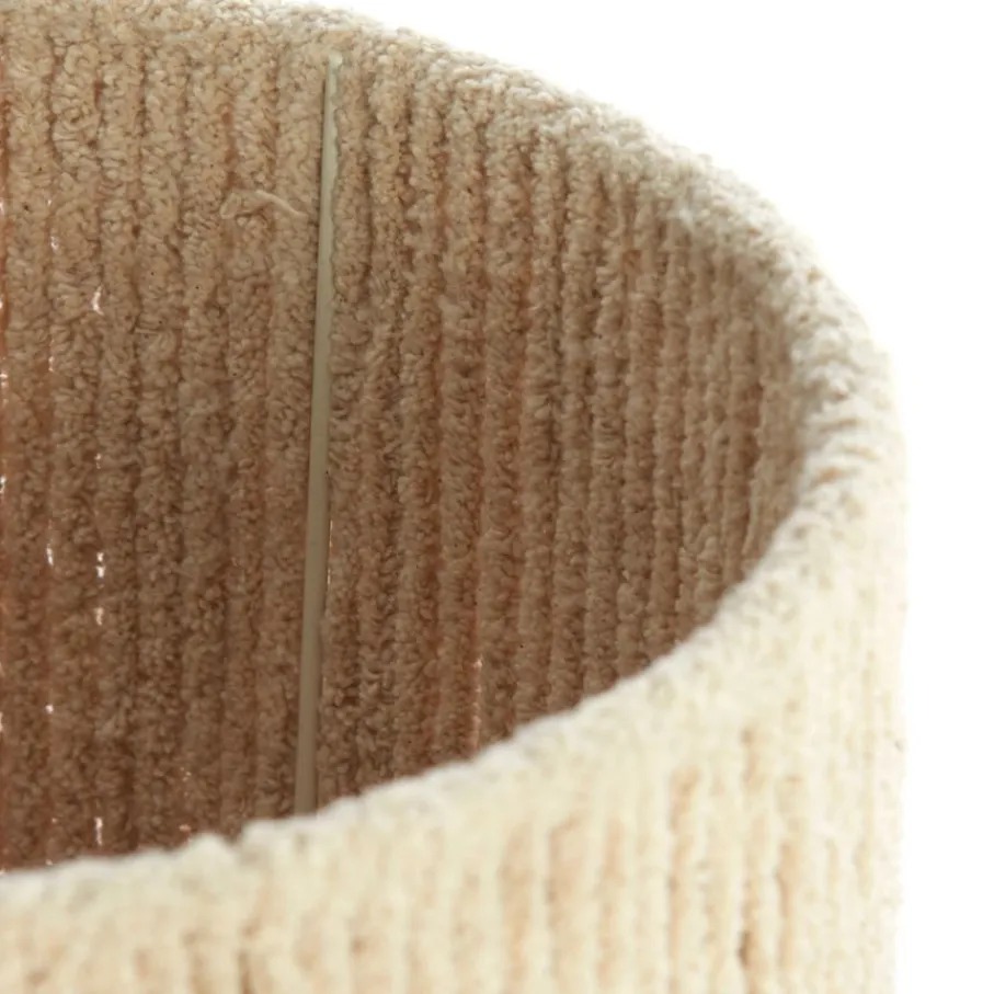 Lampenkappen & -Voeten<Light - Living Light & Living Lampenkap Medana Crème - 25x36x25 cm