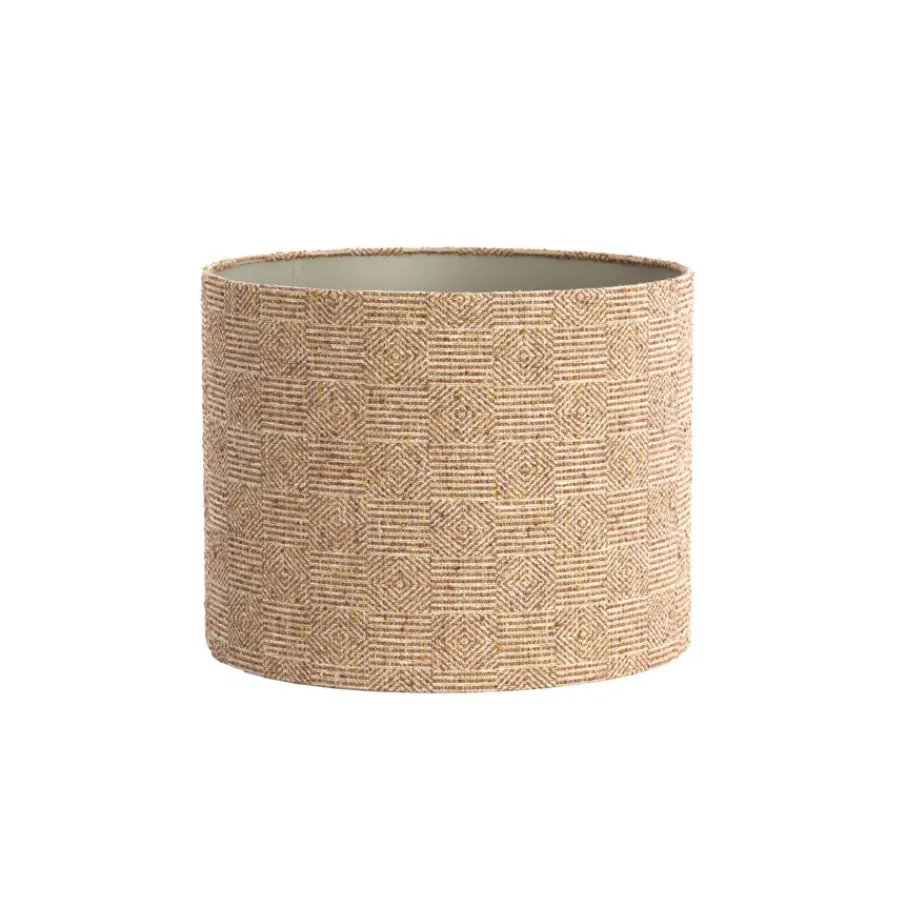 Lampenkappen & -Voeten<Light - Living Light & Living Lampenkap Ravi Bruin - Ø 25 cm