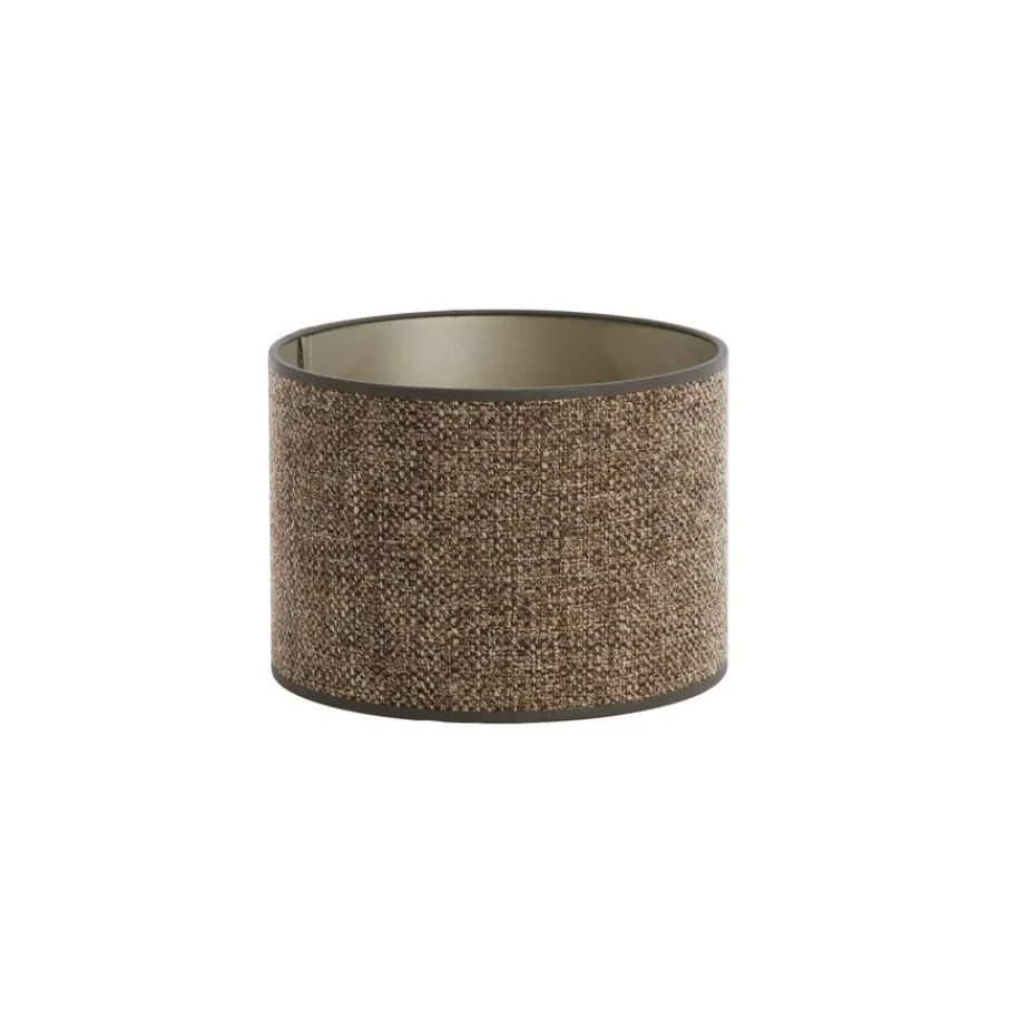 Lampenkappen & -Voeten<Light - Living Light & Living Lampenkap Saverna Bruin - 25x18x25 cm