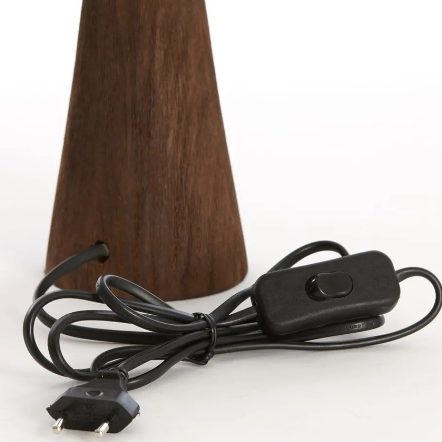Lampenkappen & -Voeten<Light - Living Light & Living Lampenvoet Festina Donkerbruin - E27 - 33 cm hoog