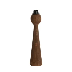 Lampenkappen & -Voeten<Light - Living Light & Living Lampenvoet Festina Donkerbruin - E27 - 40 cm hoog