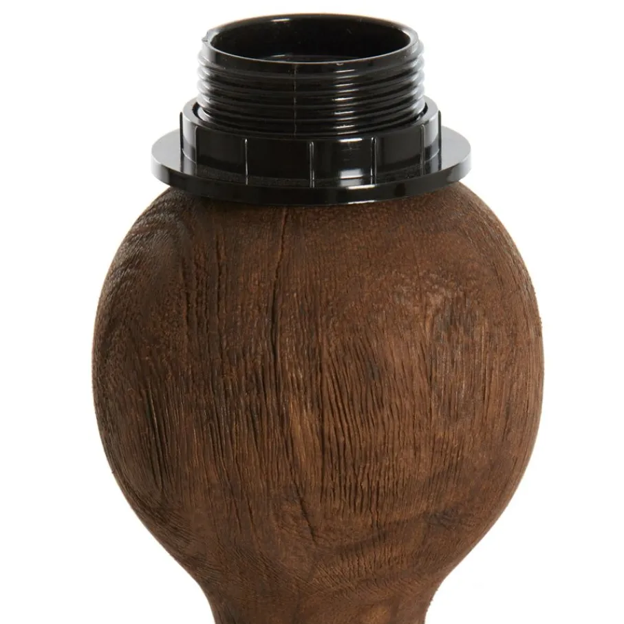 Lampenkappen & -Voeten<Light - Living Light & Living Lampenvoet Festina Donkerbruin - E27 - 40 cm hoog