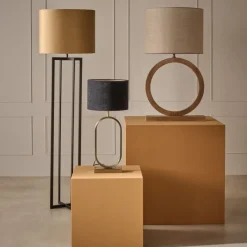 Lampenkappen & -Voeten<Light - Living Light & Living Lampenvoet Jamiri Goud - E27 - 45 cm hoog