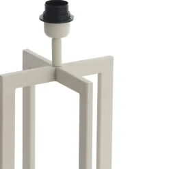 Lampenkappen & -Voeten<Light - Living Light & Living Lampenvoet Mace Creme - E27 - 46 cm hoog