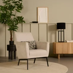 Lampenkappen & -Voeten<Light - Living Light & Living Lampenvoet Mace Zwart - E27 - 35 cm hoog