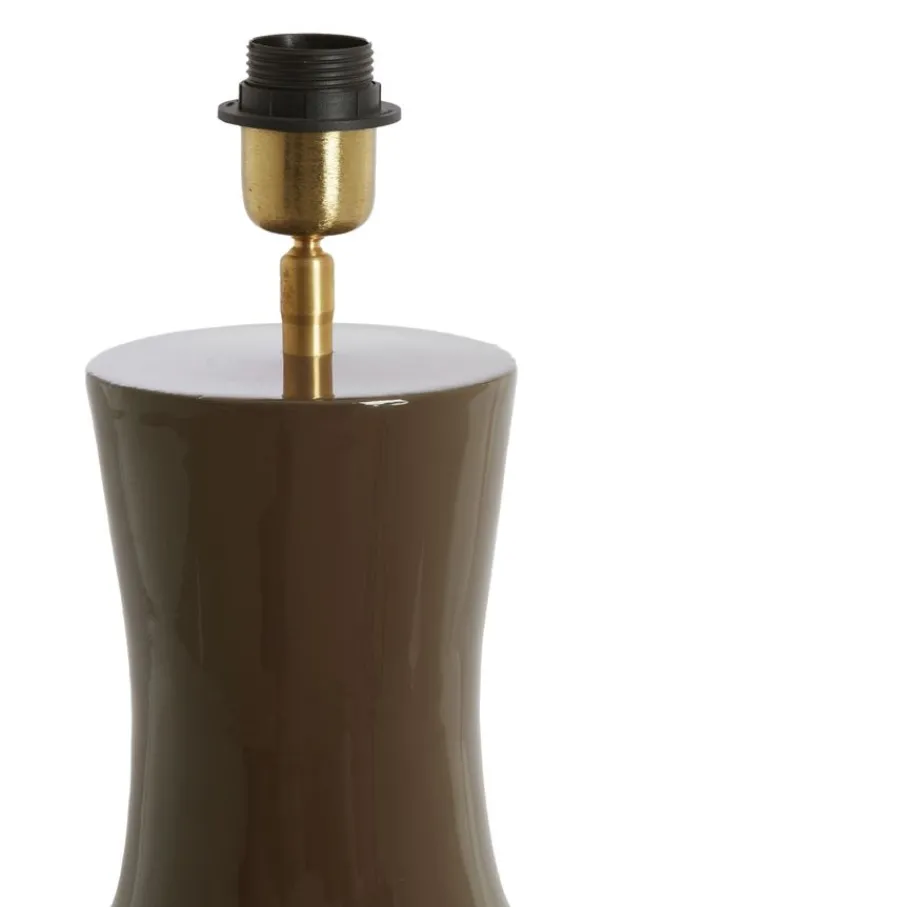 Lampenkappen & -Voeten<Light - Living Light & Living Lampenvoet Nana Donkerbruin - E27 - 51 cm hoog