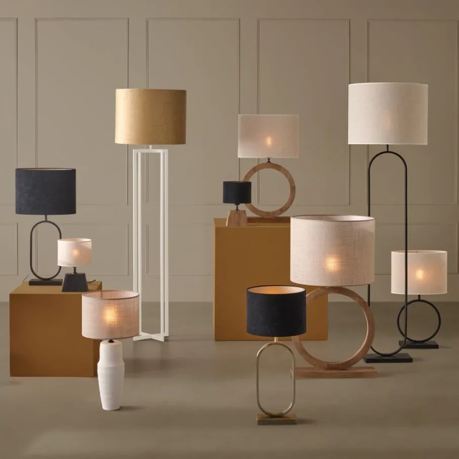 Lampenkappen & -Voeten<Light - Living Light & Living Lampenvoet Nubia Naturel - E27 - 54 cm hoog