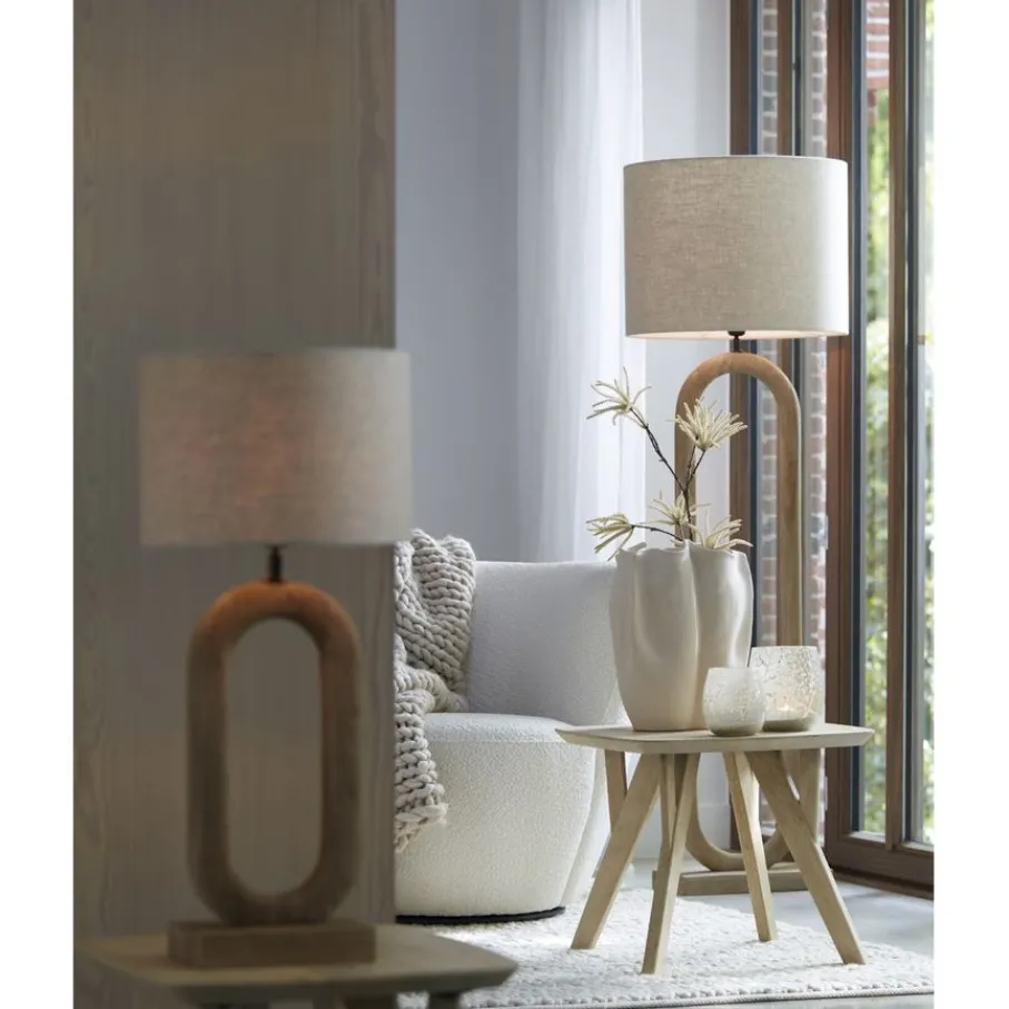 Lampenkappen & -Voeten<Light - Living Light & Living Lampenvoet Paceco Naturel - E27 - 119 cm hoog